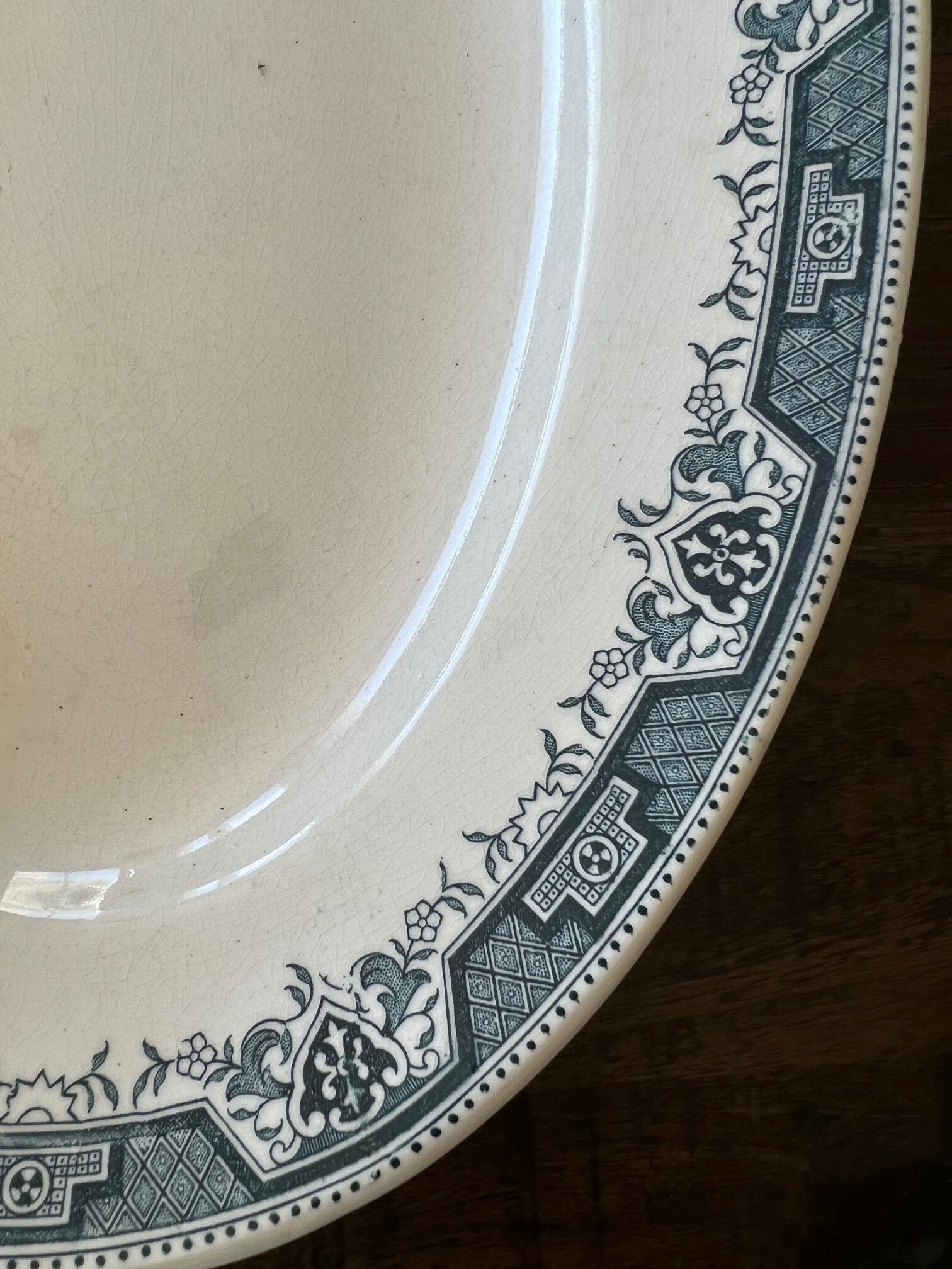 Oval dish Saint Amand and Hamage