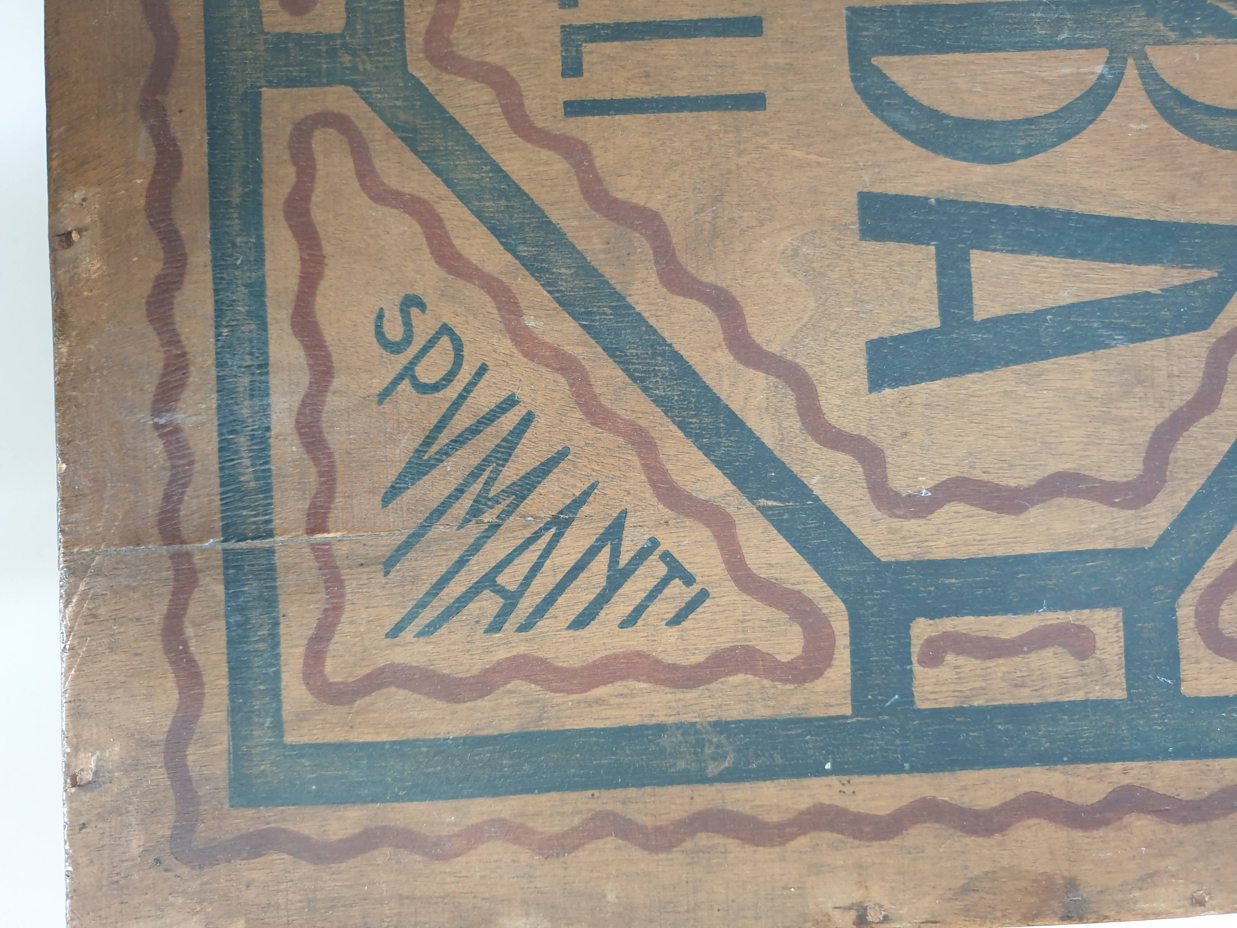 Advertising box box Liqueur Italy