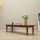 Panneau bas en teck, design danois, années 1970, production: Danemark