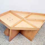 Cassina modular table Tangram design Massimo Morozzi 1980s