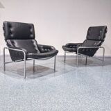 Pair of Nagoya SZ09 chairs by Martin Visser for Spectrum, 1974s