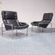 Paire de chaises Nagoya  SZ09 par Martin Visser pour Spectrum ,années 1974