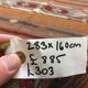 Turkish kilim rug 283x160 cm