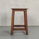 Tabouret vintage en bois