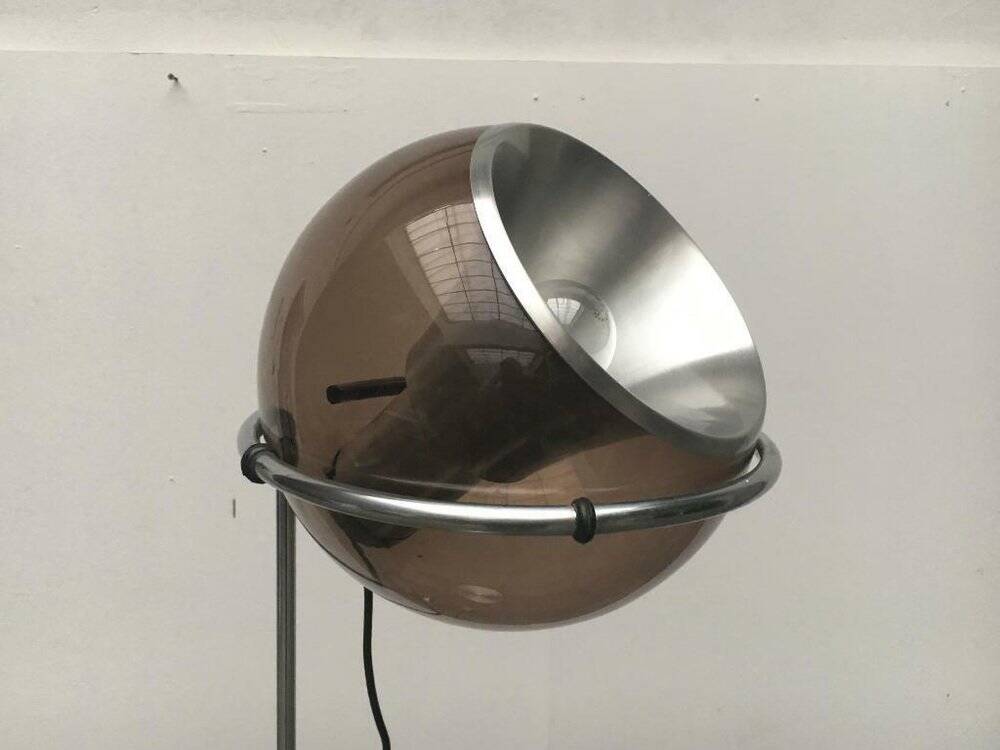 Mid-century Dutch space ball floor lamp by Gepo, 1960s.