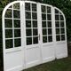 Oak arched bay window door H219xW267,5 small tiles