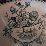 Salad bowl in iron from the Saint Amand et Hamage factory - PAYSAGE model