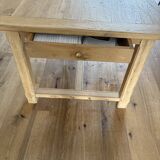 Antique solid oak farmhouse table