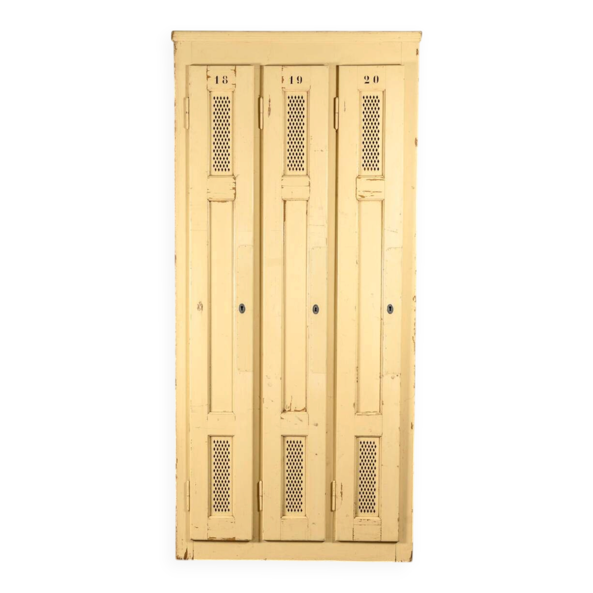 Wooden wardrobe