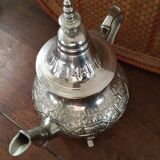 Large traditional Moroccan teapot.