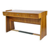 Mid-Century Design Walnut Desk, Germany, 1960s