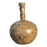 Pied lampe grès