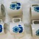 Set of 6 cups and 6 saucers vintage Louis lourioux
