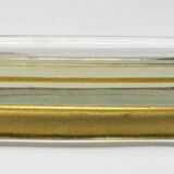 Bank coin pick-up molded glass 1950