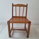 Chaise enfant en bois vintage