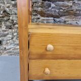 Vintage 60s shelf with drawers