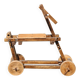Small vintage wooden rocking horse – H60 x W53 cm