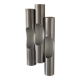 Set of 3 vintage Fuga wall lights by Raak, brushed aluminium, Netherlands 1970.