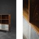 Vintage Mid-Century Scandinavian Modern Rosewood Highboard with Glass, 1960