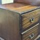 1930s English buffet bar in walnut and mahogany