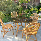 Rattan set