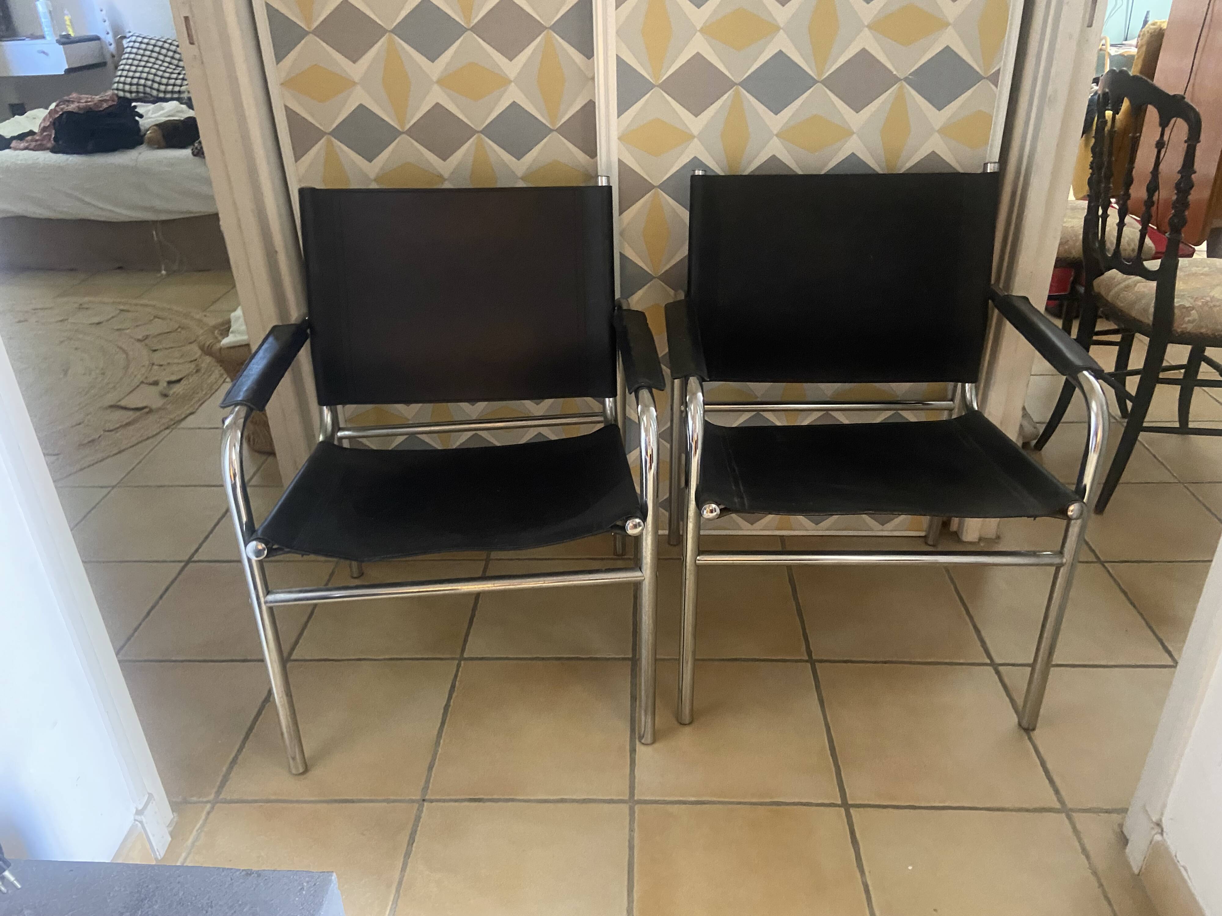 Pair of Klinte Ikea armchairs by Tord Bjorklund 80s