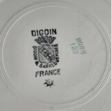 Digoin Sarreguemines plates