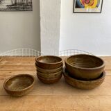 Service 7 dishes vintage sandstone