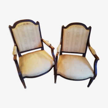 Pair of armchairs