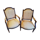 Pair of armchairs