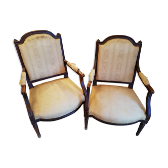 Pair of armchairs