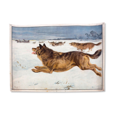 Chien, grille éducatif, 1891
