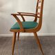 Scandinavian armchair from the 60s in solid beech