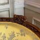Duchess in Boat, Chaise Longue, Louis XV, Yellow Silk, 18th Century