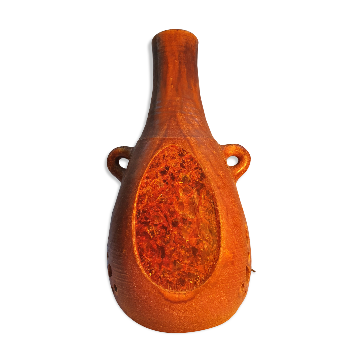 Lampe céramique d'Accolay