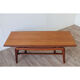 Table basse scandinave en teck édition Samcom 1960