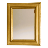 Antique gilded wooden mirror