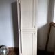 White 2-door bonnet cabinet