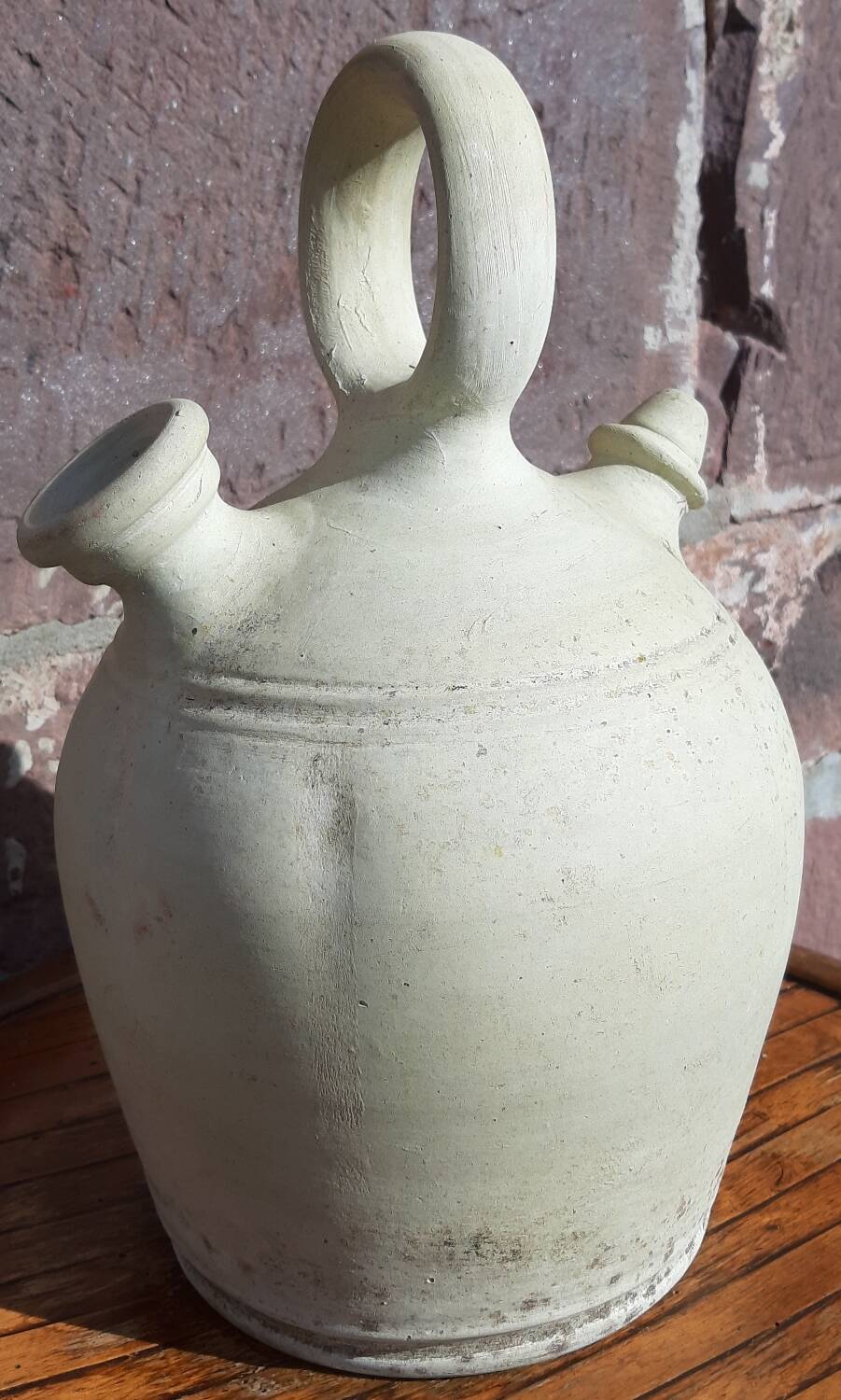 Gargoulette, cruche à eau ou "cantaro" en terre cuite. (Espagne)