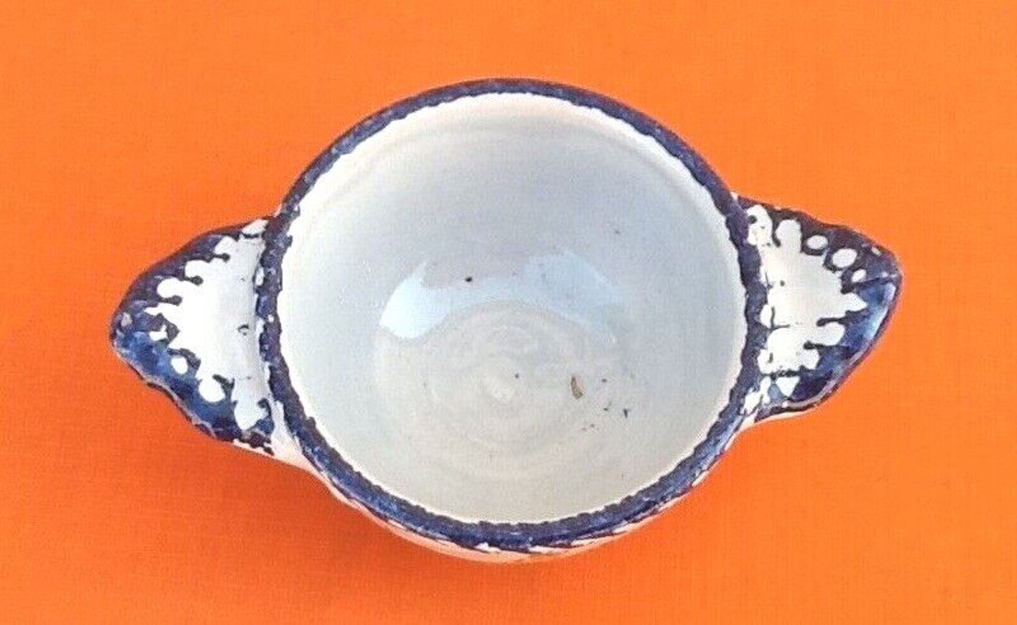 Charolles earthenware bowl with ears / saucer rooster model