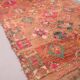 Tapis Boujaad vintage 195 x 340 cm - Tapis berbère marocain fait à la main - Tapis en laine