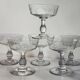 6 coupes à champagne en cristal