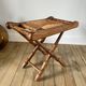 Folding stool in beech wood and mulching years 40-50
