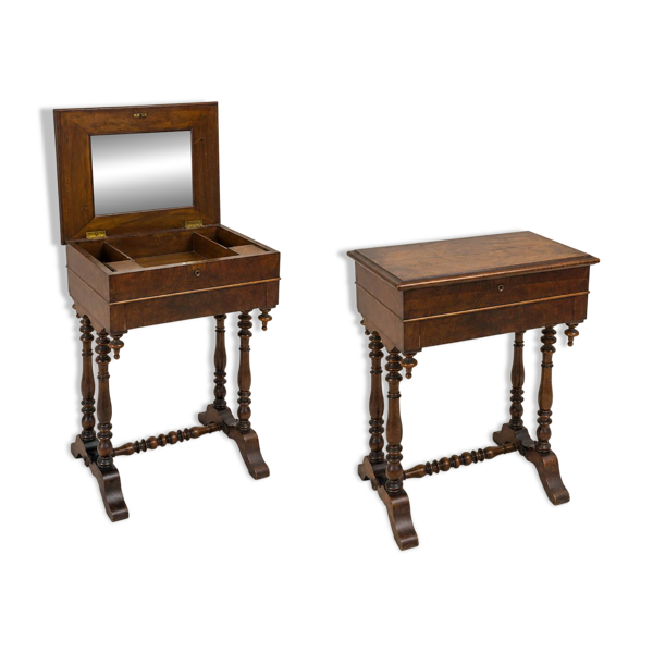 Table à ouvrage/coiffeuse Napoléon III
