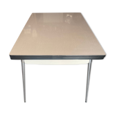 Vintage white formica table