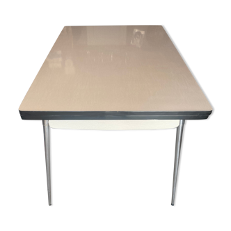 Vintage white formica table