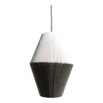 Cotton thread woven lamp