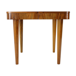 Table à manger extensible conçue par Jind?ich halabala pour UP Závody, années 1950
