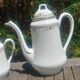 Limoges art porcelain coffee service manufactured by PP