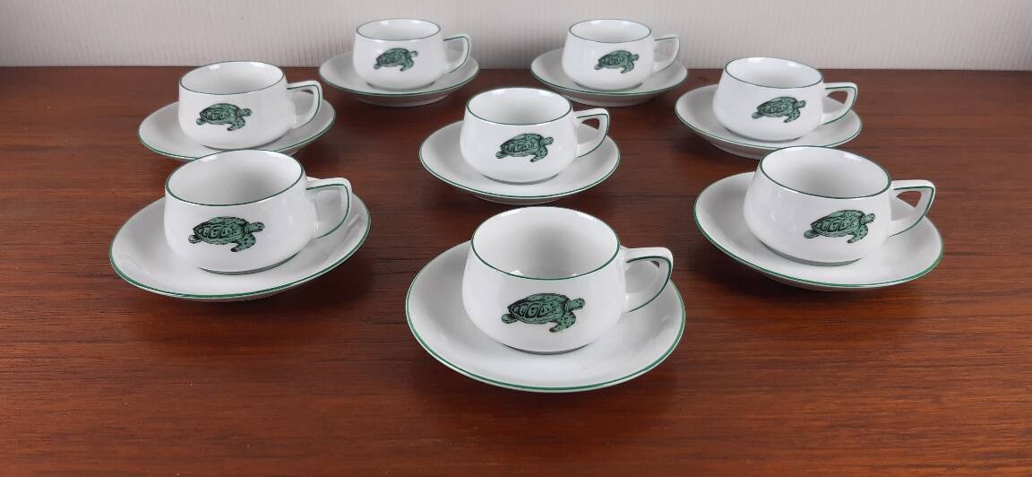 Set of 8 coffee cups with saucers – Thomas (Rosenthal)